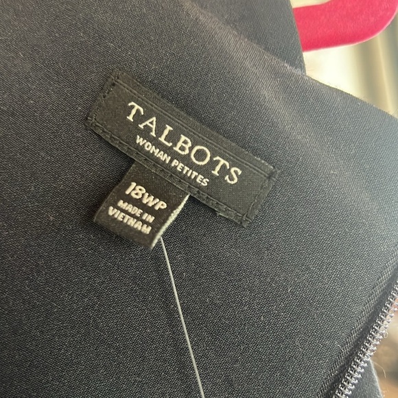 TALBOTS WOMAN Classic Navy Shift Dress - Picture 2 of 9